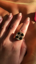 Load image into Gallery viewer, Bahira - Sterling Silver and Gold Vermeil Harlequin Ring