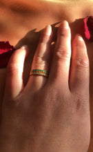 Load image into Gallery viewer, Scheherazade - Sterling Silver and Gold Vermeil Two-Band Ring